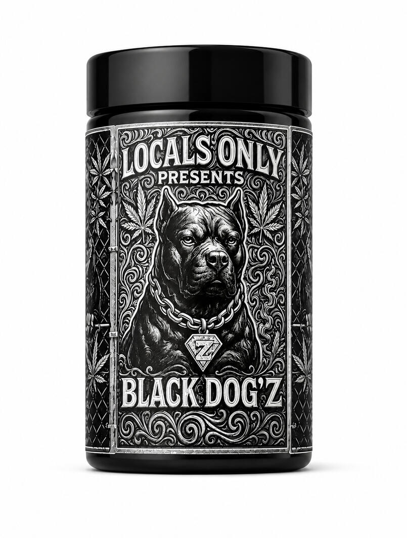 Locals Only Black Dog’ Z