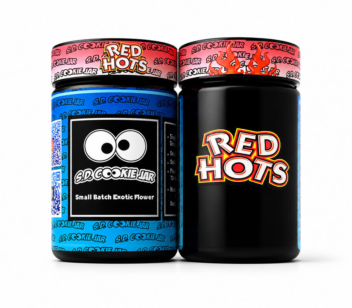 SD Cookie Jar Red Hotz