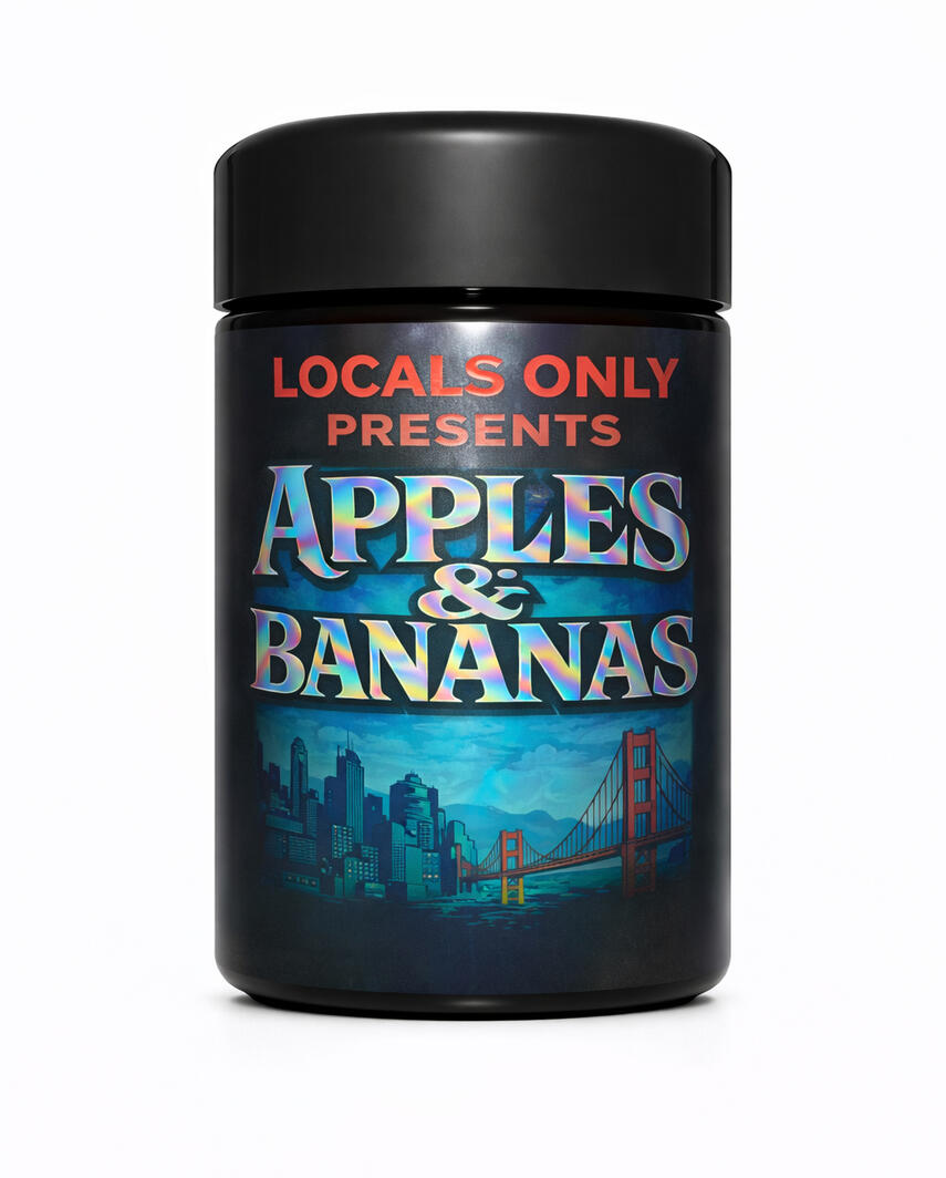 Locals Only Apples &amp; Bananas